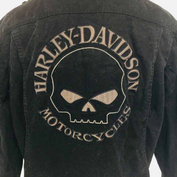 harley davidson canvas jacket